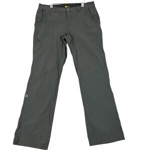Eddie Bauer Women's Straight Leg Pants in Dark Gray